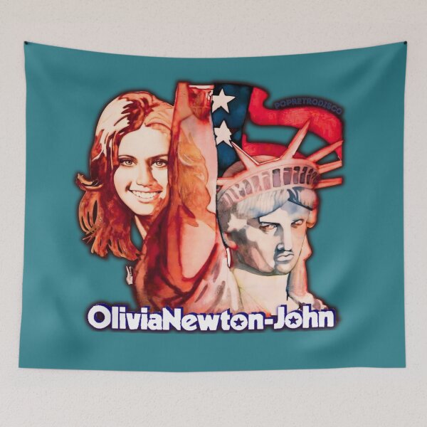 Item preview, Olivia Newton-John Sunshine Supergirl 1970s Superstar Designed by PopRetroDisco designed and sold by popretrodisco.