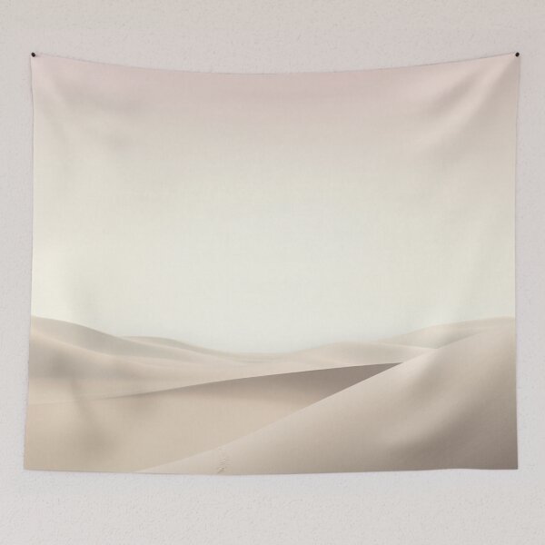Item preview, Transient Traces: Minimalist Footprints on Desert Dunes designed and sold by Moisky Art.