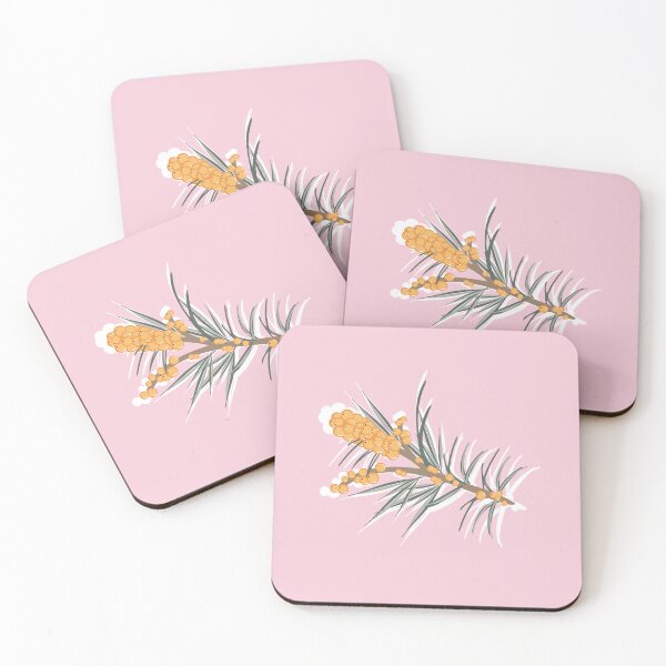 Item preview, Autumn Serenity: Minimalistic Sea Buckthorn Illustration designed and sold by LeakAPeak.