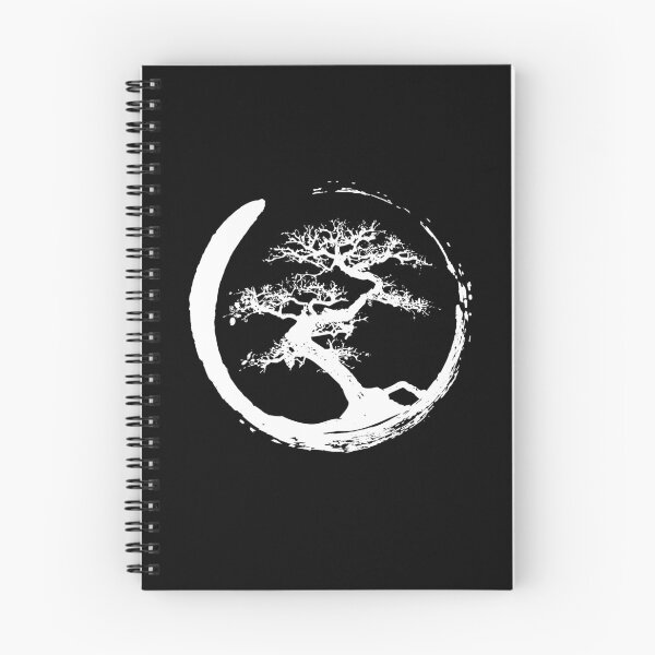 Item preview, Zen Bonsai Tree in Enso Circle (white) designed and sold by Elvin Dantes.
