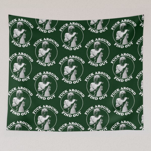 Item preview, Dolly Gun Fck Around Find Out Funny designed and sold by ibertasAtelier.