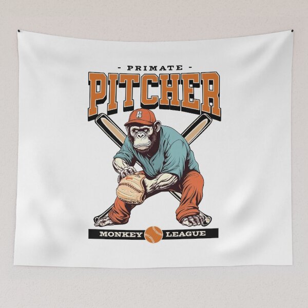 Item preview, lanzador de primates designed and sold by hamishby.