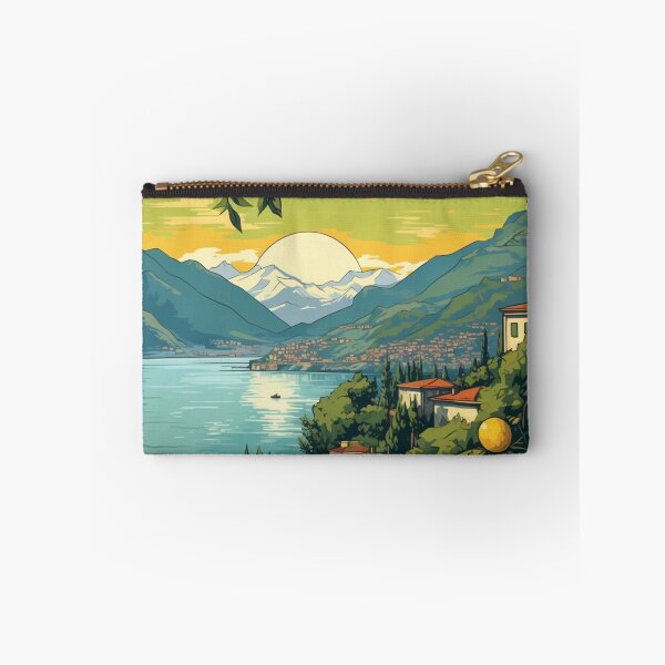 Item preview, A Pop Art Travel Print of Lake Como - Italy designed and sold by StudioRedKoala.