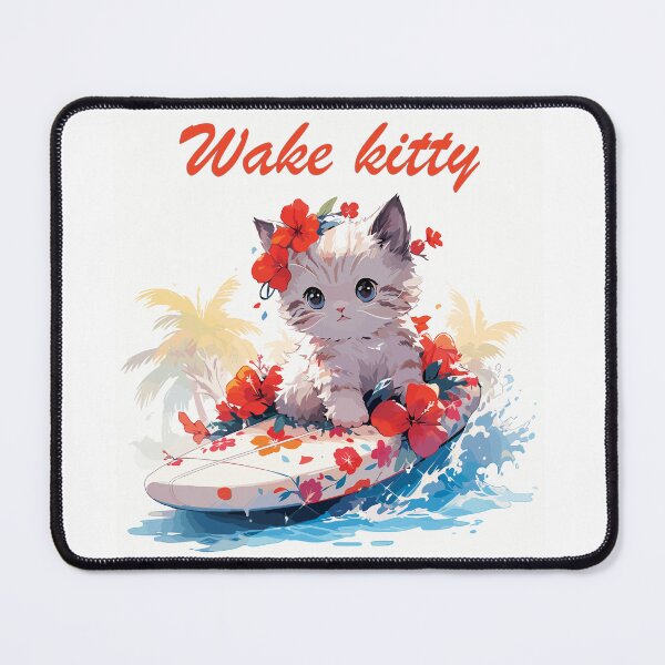 Item preview, Wakeboard kitty cat designed and sold by Mikakujumi.