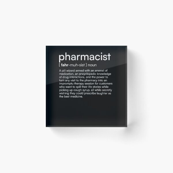Item preview, Pharmacist Definition designed and sold by Merchgard.