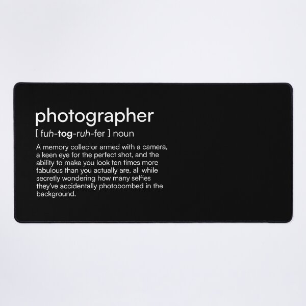 Item preview, Photographer Definition designed and sold by Merchgard.