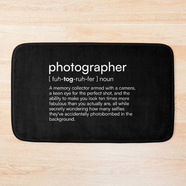 Item preview, Photographer Definition designed and sold by Merchgard.