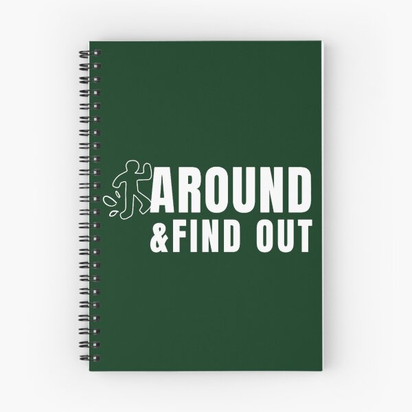 Item preview, F Around and Find Out Sarcastic Funny Meme designed and sold by ibertasAtelier.