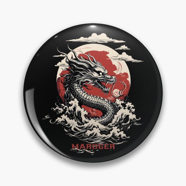 Item preview, Japanese Dragon: Emblem of Courage and Wisdom designed and sold by tommulliner.
