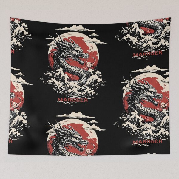 Item preview, Japanese Dragon: Emblem of Courage and Wisdom designed and sold by tommulliner.