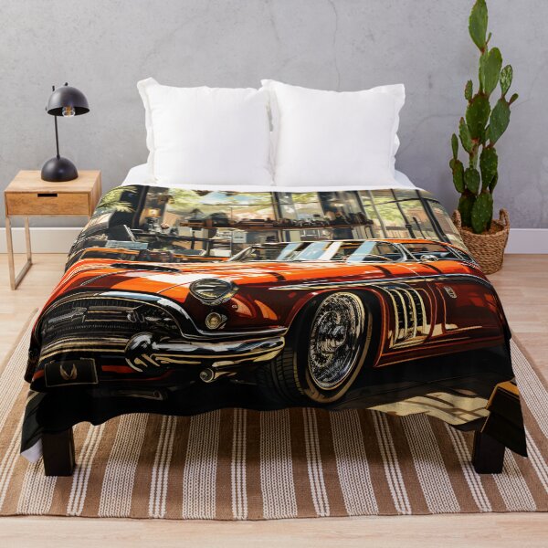 Item preview, Red Classic Car designed and sold by Nange and Gabe.