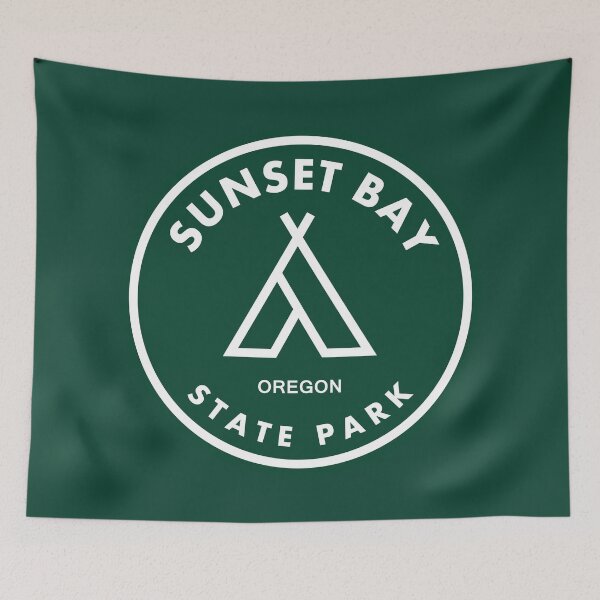 Item preview, Sunset Bay State Park Oregon Tent designed and sold by bivenart.