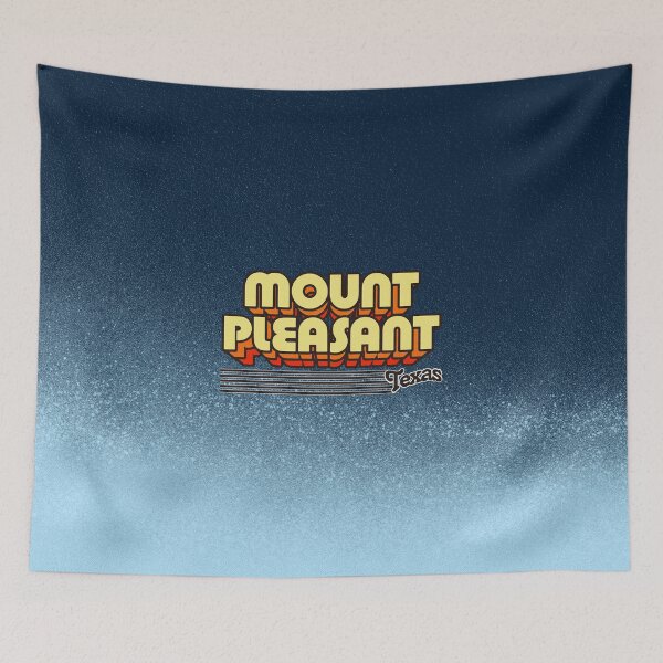 Item preview, Mount Pleasant, Texas | Retro Stripes designed and sold by retroready.