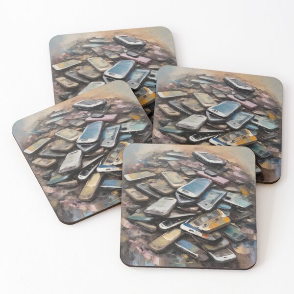 Item preview, Pile of Dead Cell Phones designed and sold by kultomatic.