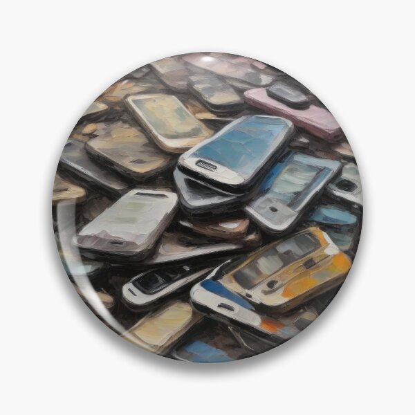 Item preview, Pile of Dead Cell Phones designed and sold by kultomatic.