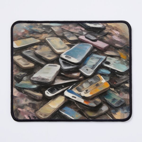 Item preview, Pile of Dead Cell Phones designed and sold by kultomatic.