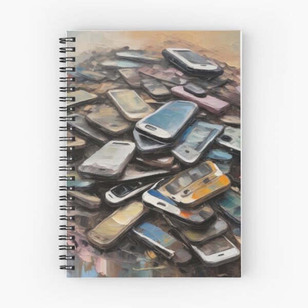 Item preview, Pile of Dead Cell Phones designed and sold by kultomatic.