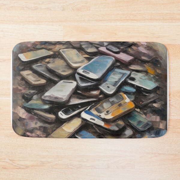 Item preview, Pile of Dead Cell Phones designed and sold by kultomatic.