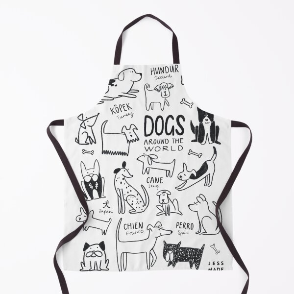 Item preview, Dogs around the world designed and sold by Jess Baum.