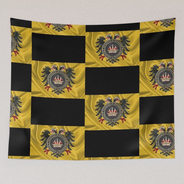 Item preview, Holy Roman Empire Imperial Crown over Banner of the Holy Roman Emperor designed and sold by garrett-ervante.