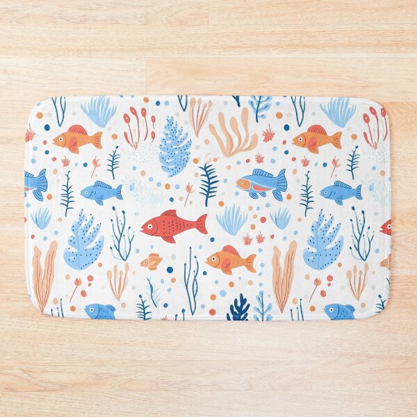 Item preview, Marine Fish Pattern designed and sold by SweetMagicDream.