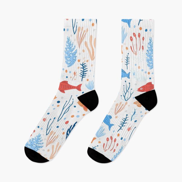 Item preview, Marine Fish Pattern designed and sold by SweetMagicDream.