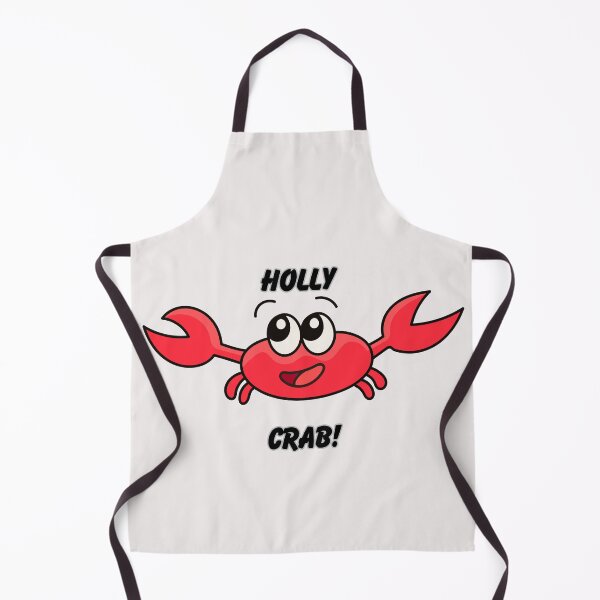 Item preview, watercolor Holly crab funny red oh crab quote designed and sold by LoveYaToo.