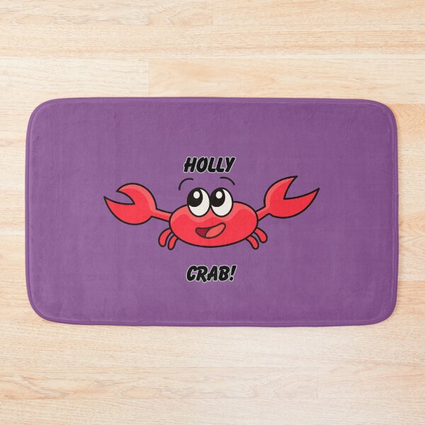 Item preview, watercolor Holly crab funny  red oh crab quote designed and sold by LoveYaToo.