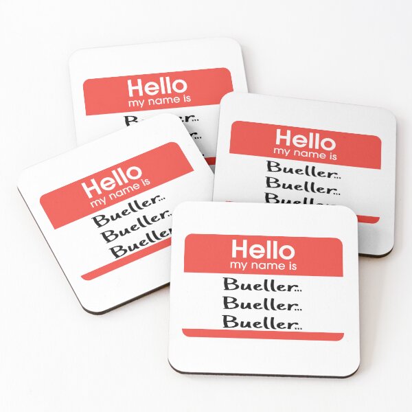 Item preview, Hello My Name Is Bueller  Bueller Bueller... designed and sold by barrelroll909.