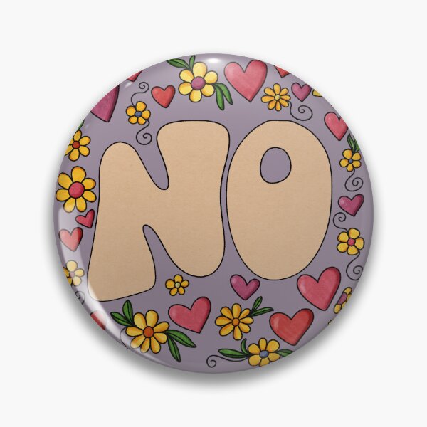 Item preview, No is a full sentence. designed and sold by JessDaniArt.
