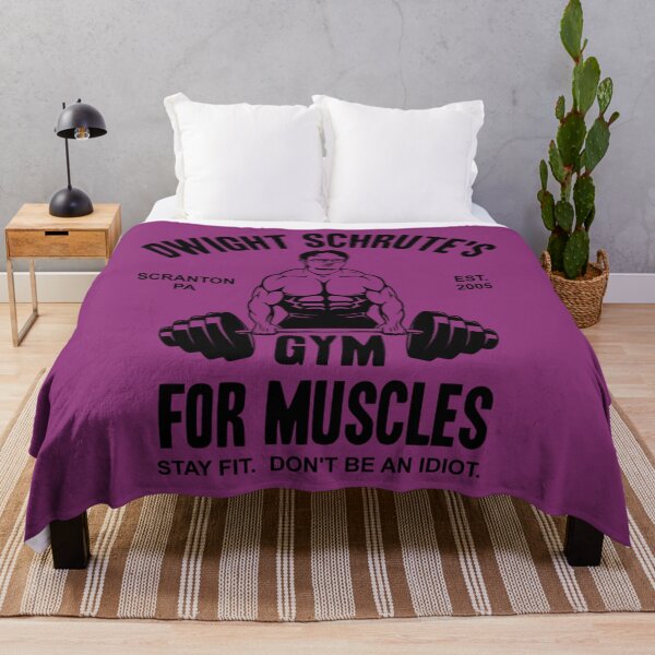 Item preview, Dwight Schrute Gym For Muscles   	 designed and sold by quuunoyfdtl73.