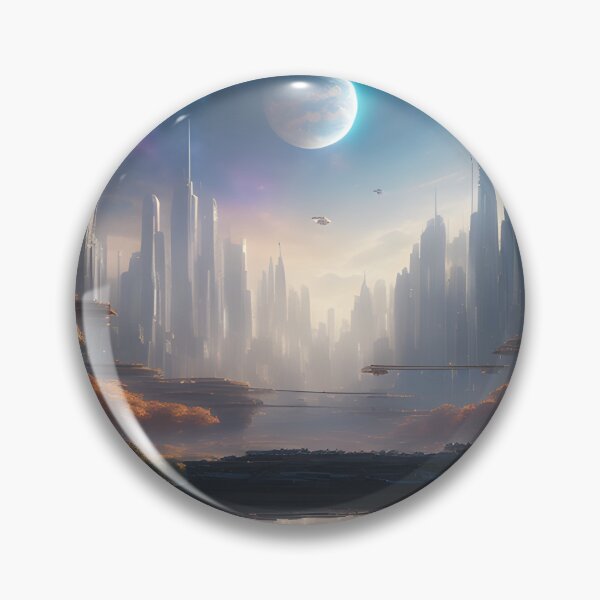 Item preview, Futuristic City in Space designed and sold by John Campbell.