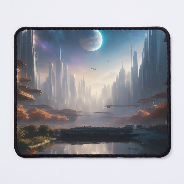Item preview, Futuristic City in Space designed and sold by John Campbell.