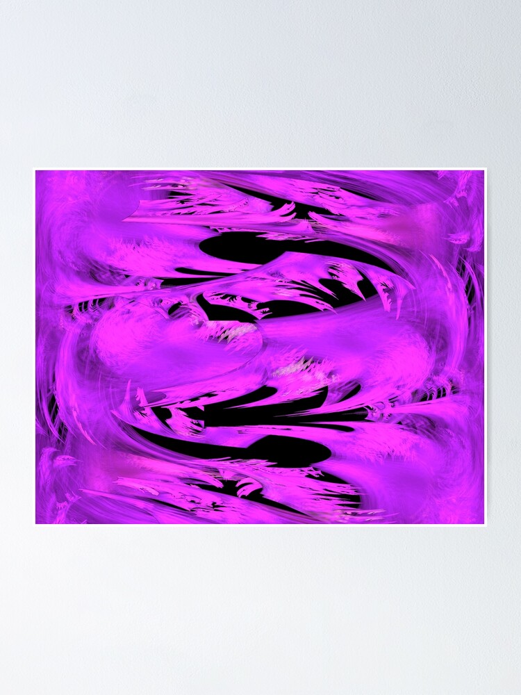 "Purple sphere abstract Art" Poster by MarionsArt Redbubble