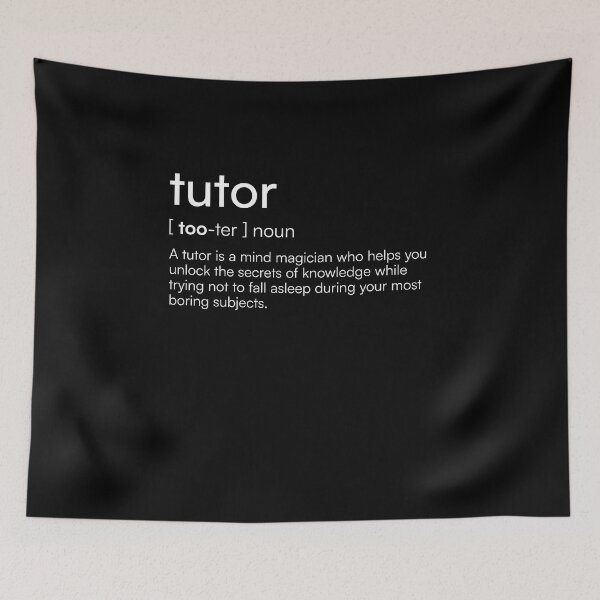 Item preview, Tutor Definition designed and sold by Merchgard.