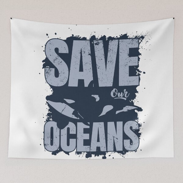 Item preview, Save our oceans designed and sold by addict2reading.