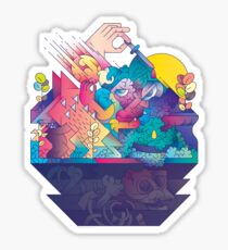 Red In Tooth And Claw Sticker