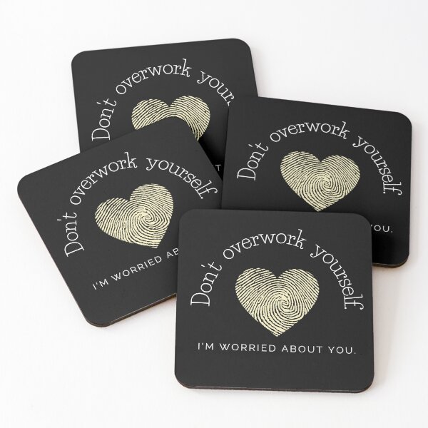 Item preview, Caring Reminder: Don't overwork yourself.I'm worried about you.  designed and sold by NB2u.