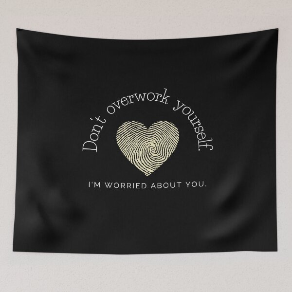 Item preview, Caring Reminder: Don't overwork yourself.I'm worried about you.  designed and sold by NB2u.