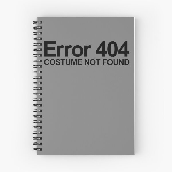 Item preview, Error 404 Costume Not Found Funny Halloween Error 404 Gear designed and sold by DynamicDesign.