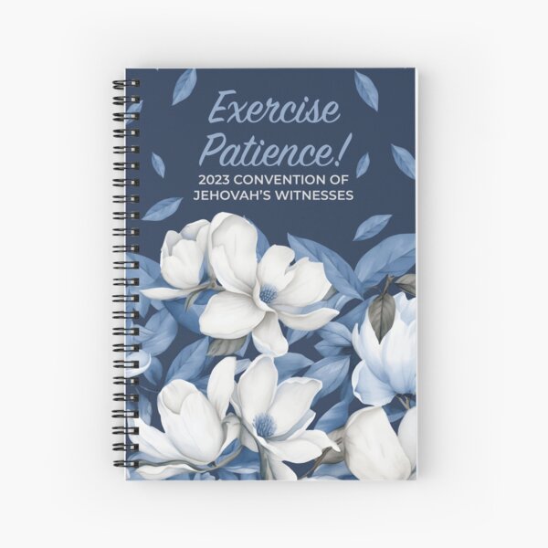 Item preview, 2023 Exercise Patience Convention - BlueGarden designed and sold by BestPlannerShop.