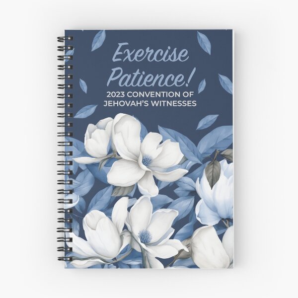 Item preview, 2023 Exercise Patience Convention - BlueGarden designed and sold by BestPlannerShop.