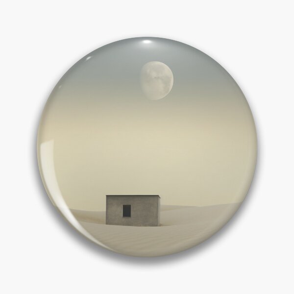 Item preview, Desert Twilight: Minimalist Isolated Hut at Dusk designed and sold by Moisky Art.