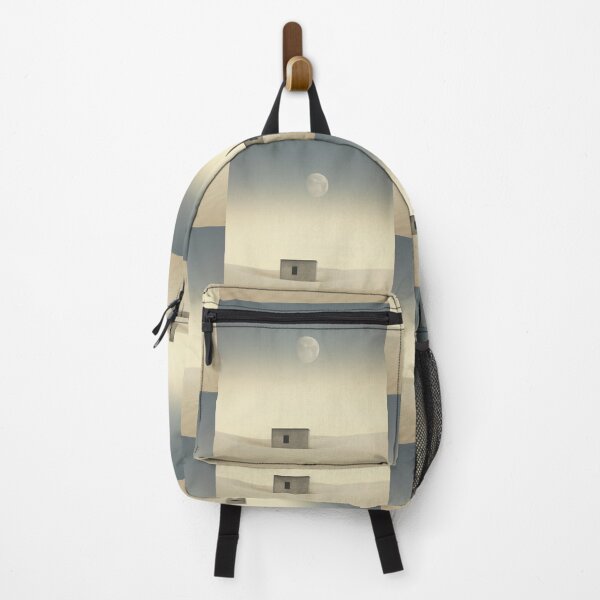 Item preview, Desert Twilight: Minimalist Isolated Hut at Dusk designed and sold by Moisky Art.