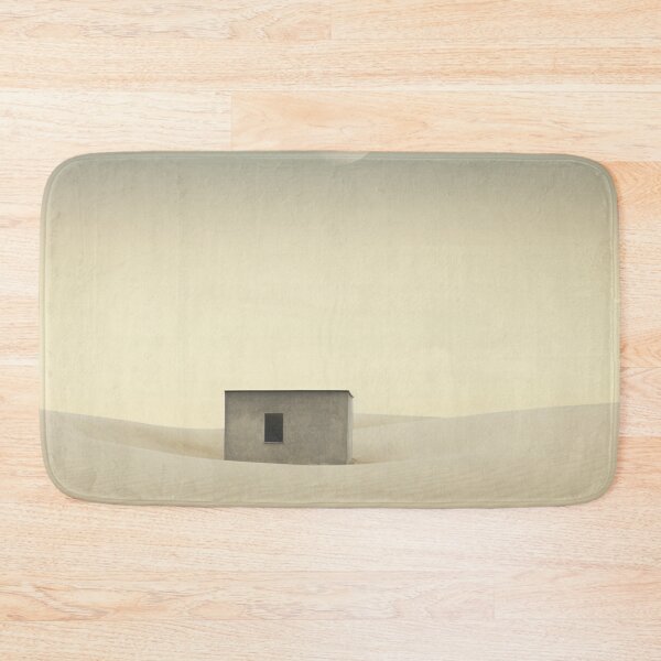 Item preview, Desert Twilight: Minimalist Isolated Hut at Dusk designed and sold by Moisky Art.