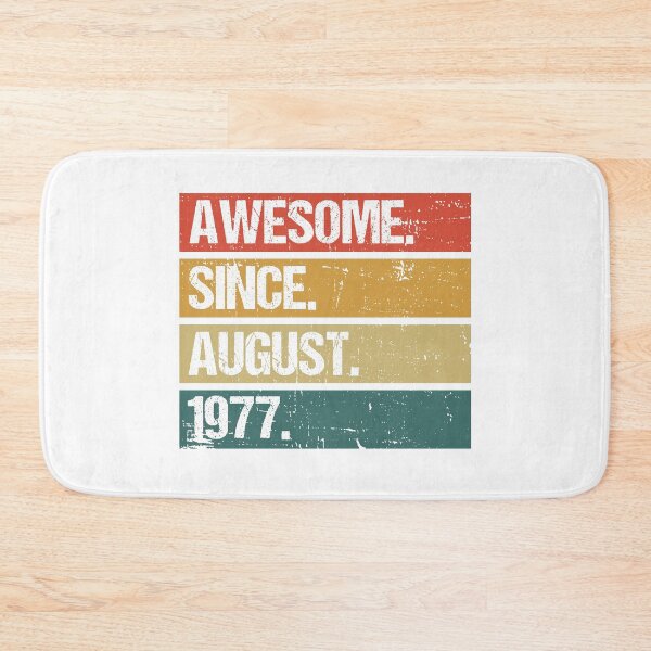 Item preview, Awesome Since August 1977 | Made In 1977 | Vintage August 1977 designed and sold by Christina-grich.