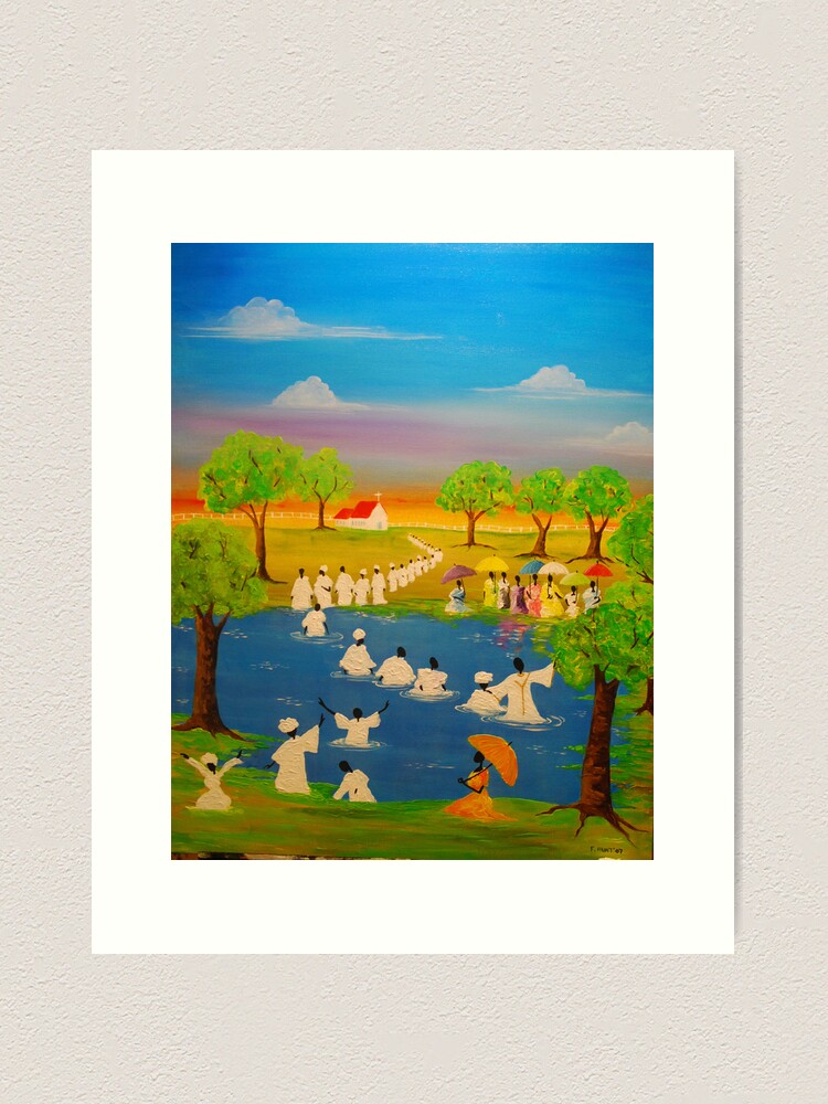 Alternate view of Sunday At Kleinpeter's Farm Art Print