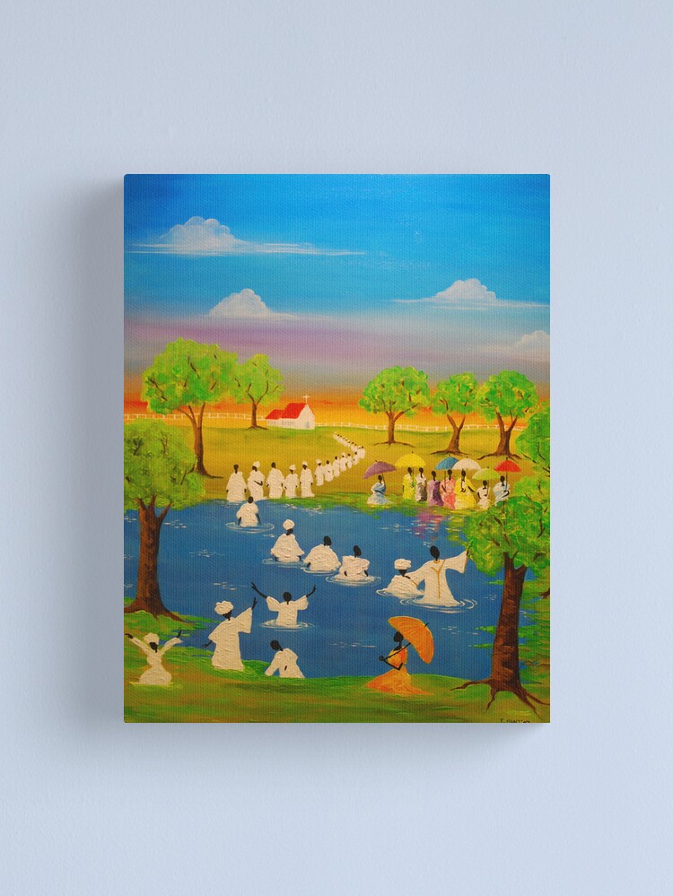 Alternate view of Sunday At Kleinpeter's Farm Canvas Print