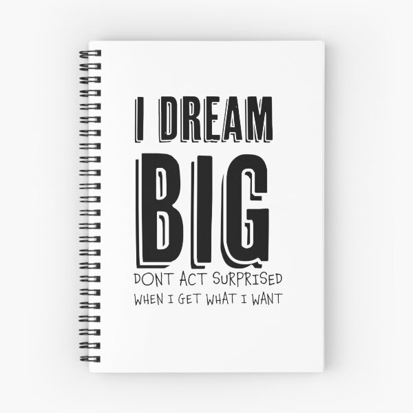 Item preview, Dream Big | I Dream Big | Goals | Manifest designed and sold by ShoniwDesigns.