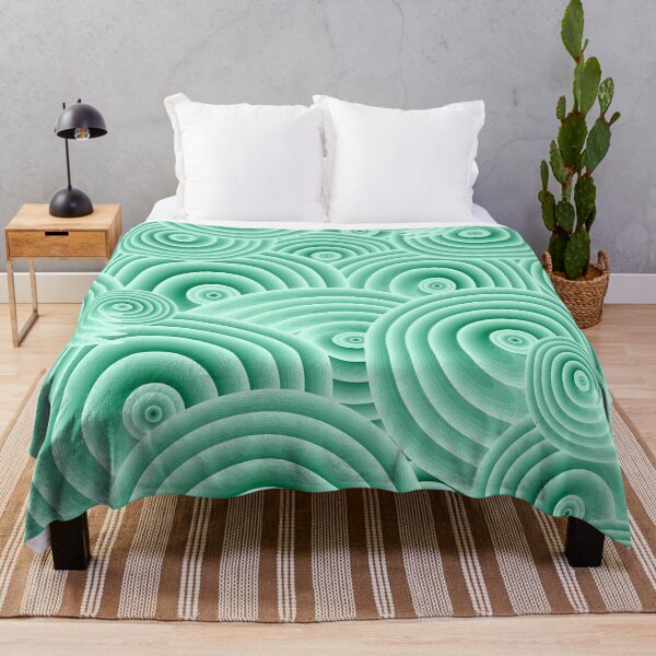 Item preview, Galactic Green Spirals designed and sold by illustrateme.